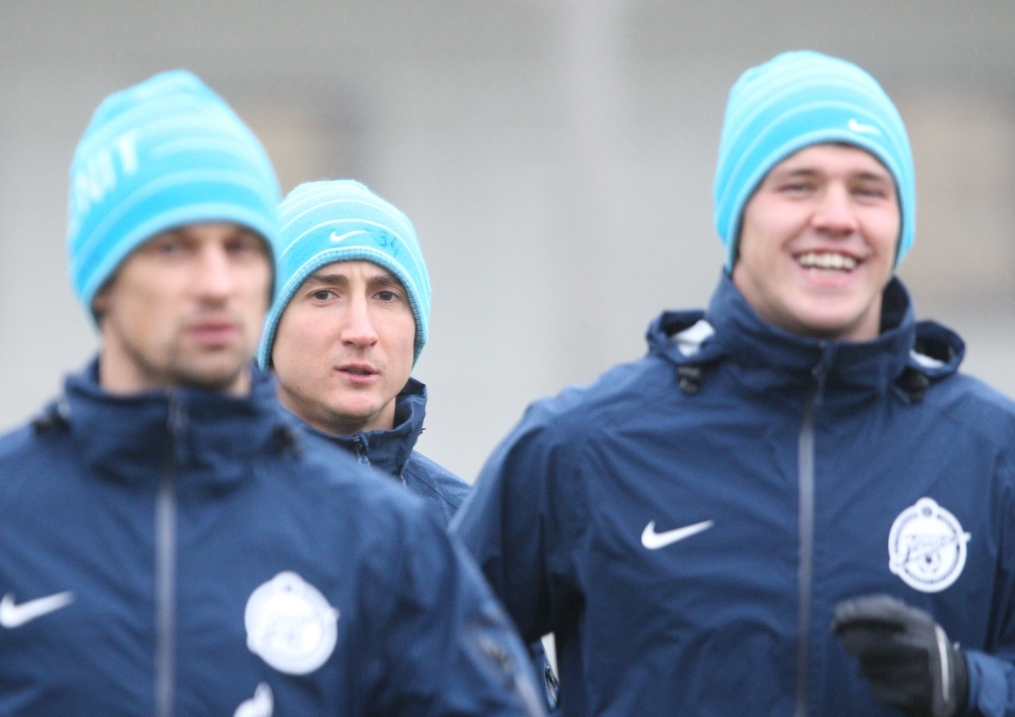 Открытая тренировка  перед матчем 17-го тура Чемпионата России c ЦСКА