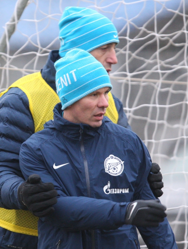 Открытая тренировка  перед матчем 17-го тура Чемпионата России c ЦСКА