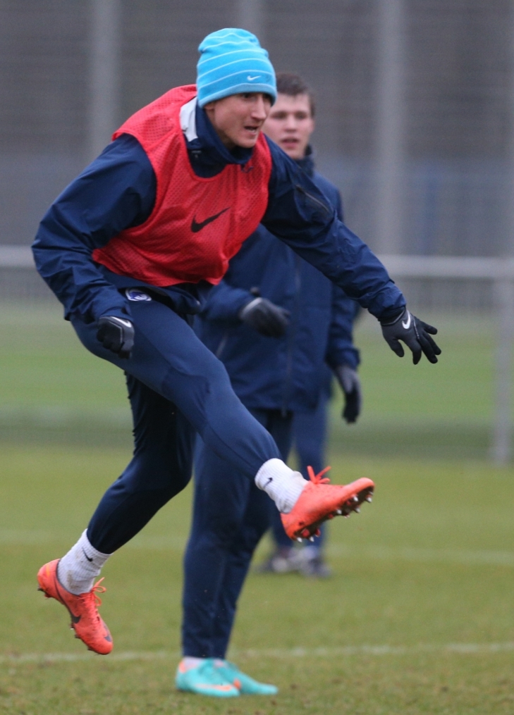 Открытая тренировка  перед матчем 17-го тура Чемпионата России c ЦСКА