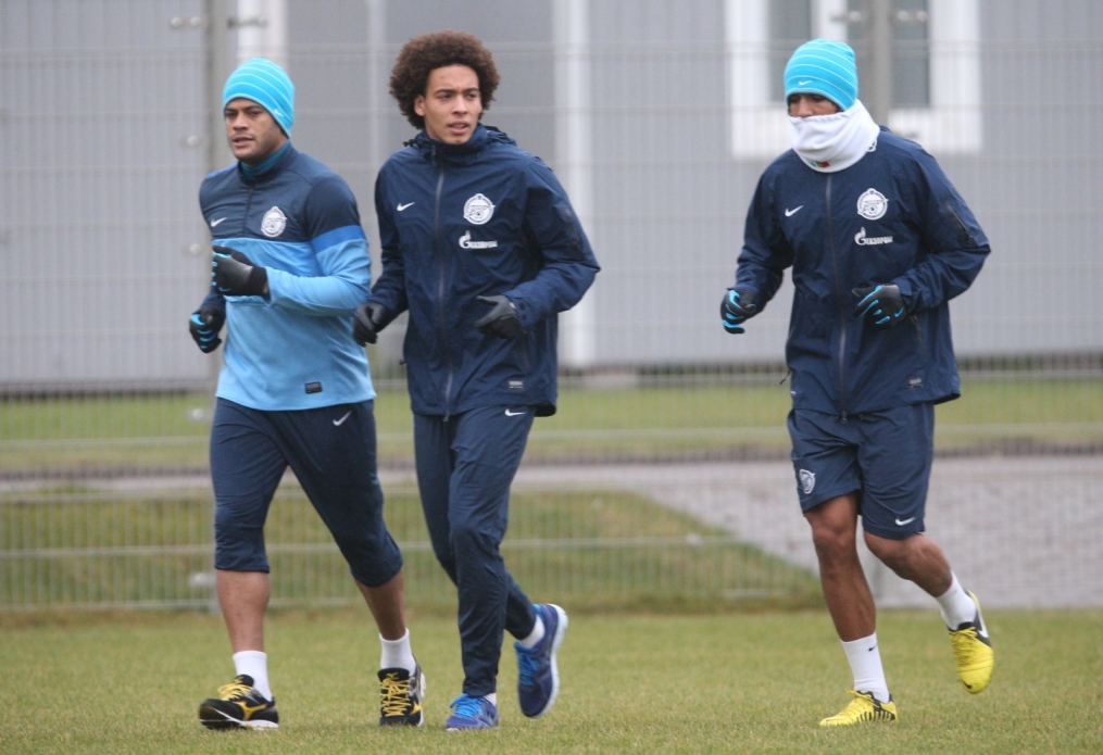 Открытая тренировка  перед матчем 17-го тура Чемпионата России c ЦСКА