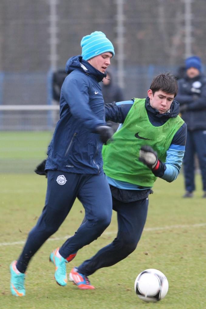 Открытая тренировка  перед матчем 17-го тура Чемпионата России c ЦСКА