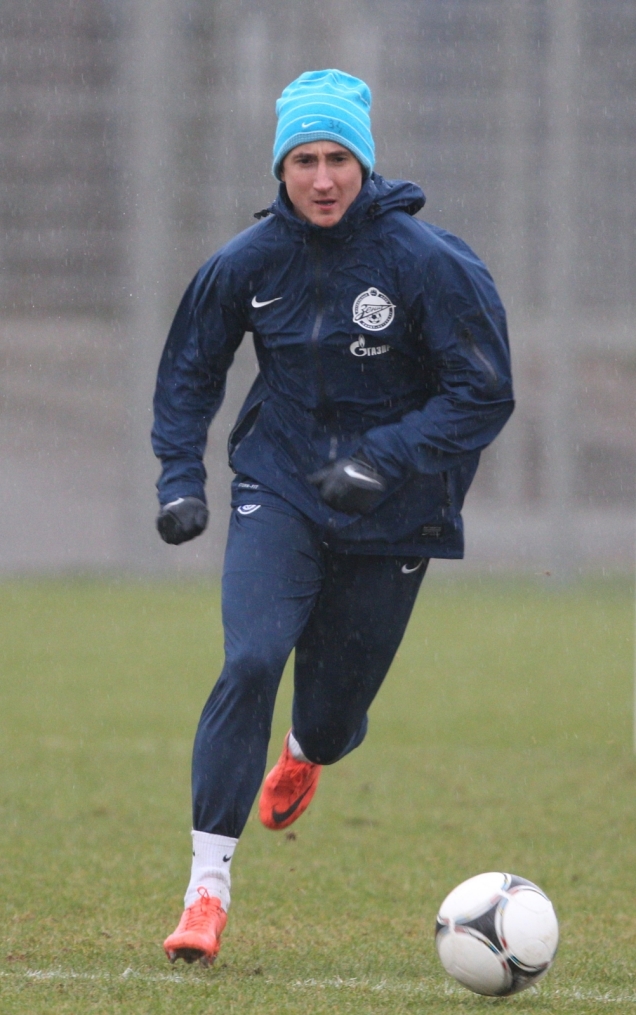 Открытая тренировка  перед матчем 17-го тура Чемпионата России c ЦСКА