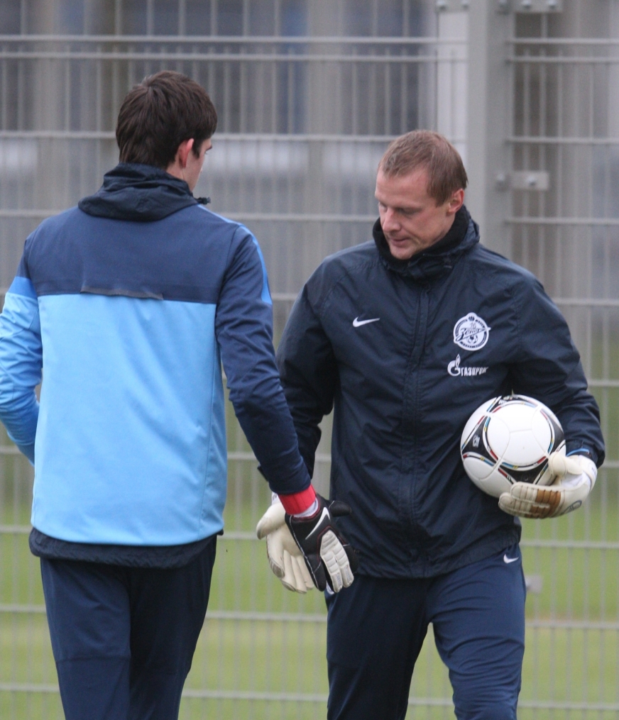 Открытая тренировка  перед матчем 17-го тура Чемпионата России c ЦСКА