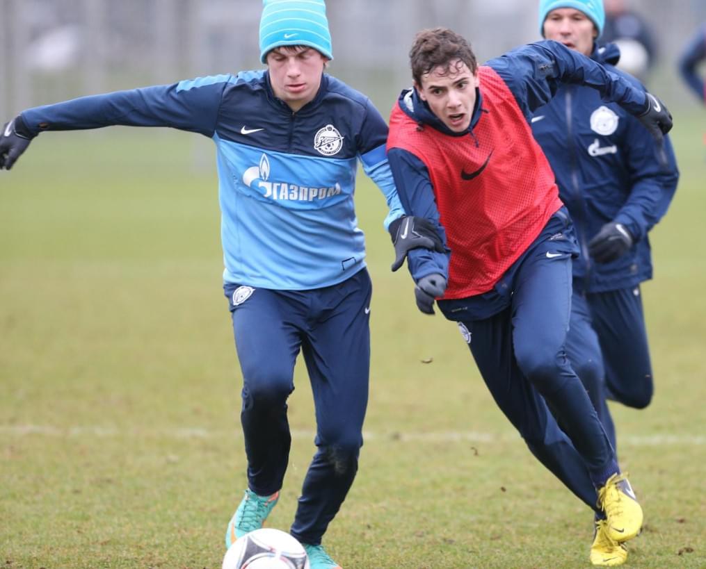 Открытая тренировка  перед матчем 17-го тура Чемпионата России c ЦСКА