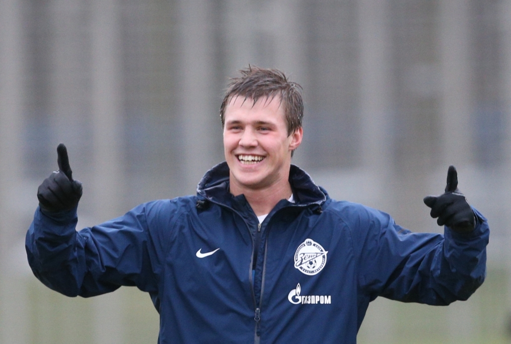 Открытая тренировка  перед матчем 17-го тура Чемпионата России c ЦСКА