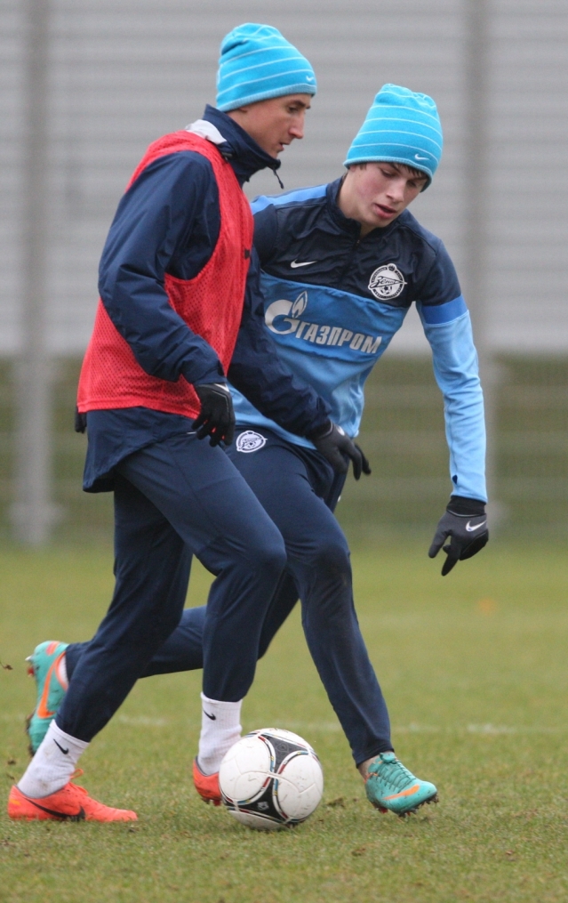 Открытая тренировка  перед матчем 17-го тура Чемпионата России c ЦСКА