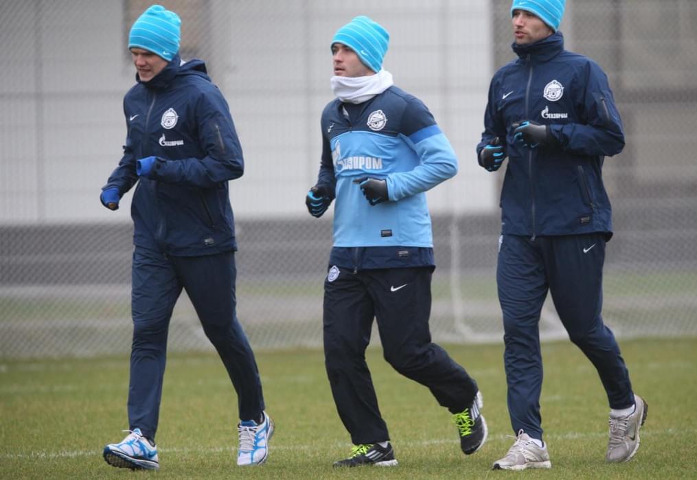 Открытая тренировка  перед матчем 17-го тура Чемпионата России c ЦСКА