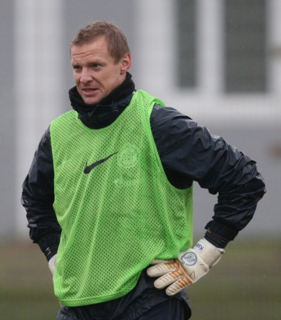 Open training session before the match of the 17th round of the Russian Championship CSKA c