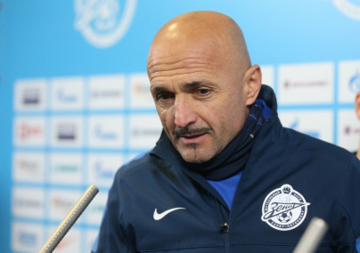 Open training session before the match of the 17th round of the Russian Championship CSKA c