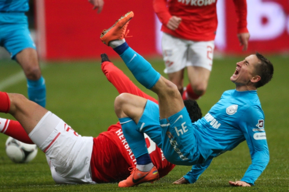 Чемпионат России 2012?2013, 18 тур. Матч ФК «Спартак» — ФК «Зенит»