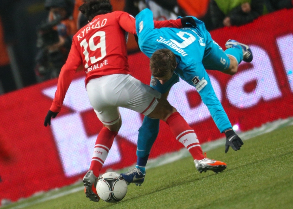 Чемпионат России 2012?2013, 18 тур. Матч ФК «Спартак» — ФК «Зенит»