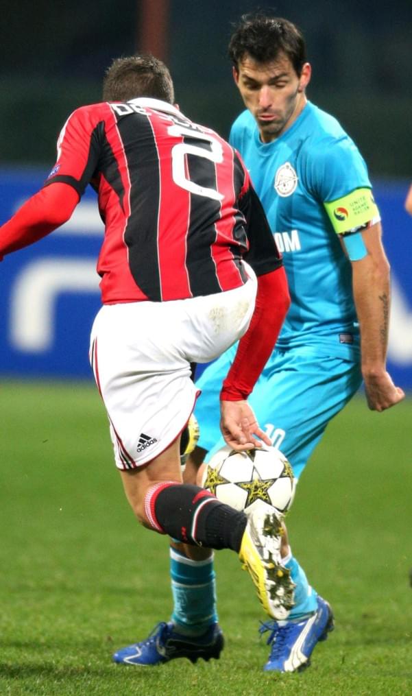 Лига чемпионов УЕФА 2012/2013. «Милан» — «Зенит»