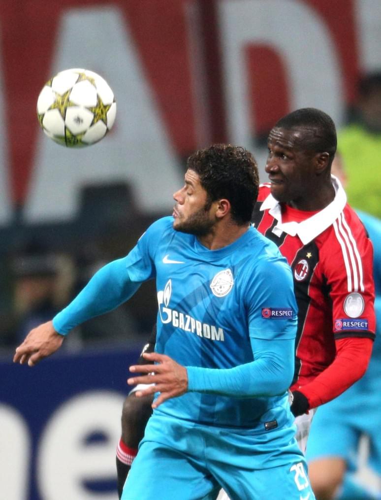 Лига чемпионов УЕФА 2012/2013. «Милан» — «Зенит»