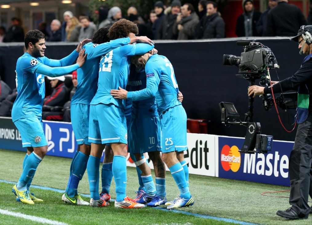 Лига чемпионов УЕФА 2012/2013. «Милан» — «Зенит»