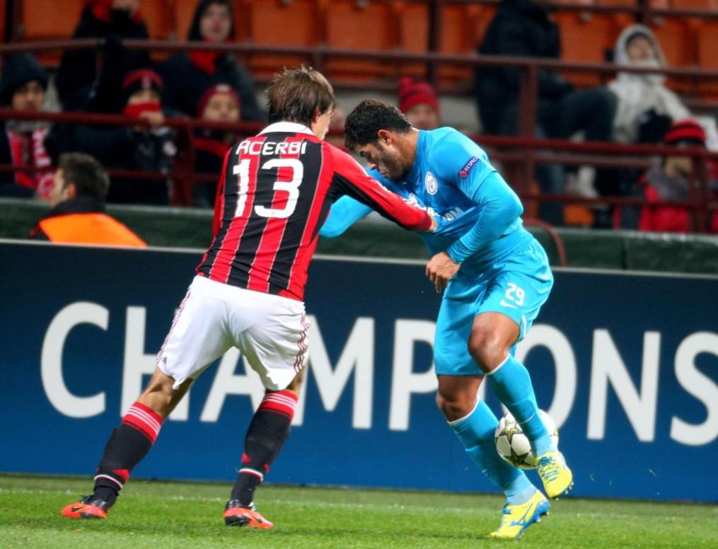 Лига чемпионов УЕФА 2012/2013. «Милан» — «Зенит»