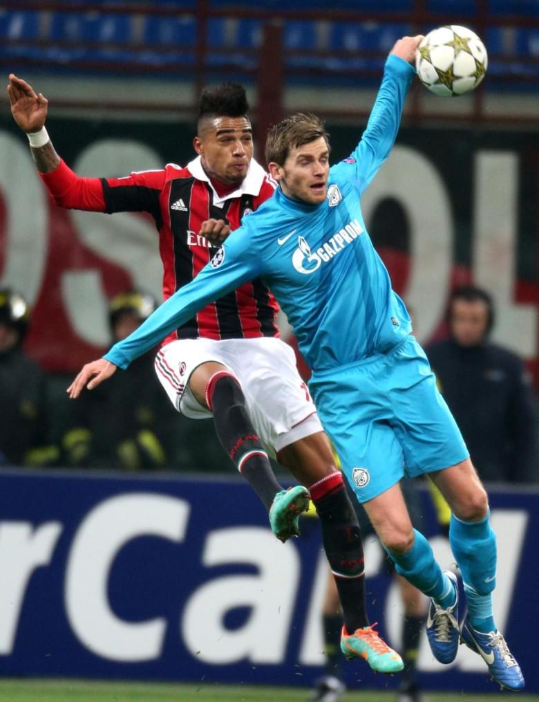 Лига чемпионов УЕФА 2012/2013. «Милан» — «Зенит»
