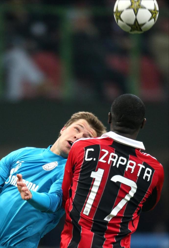 Лига чемпионов УЕФА 2012/2013. «Милан» — «Зенит»