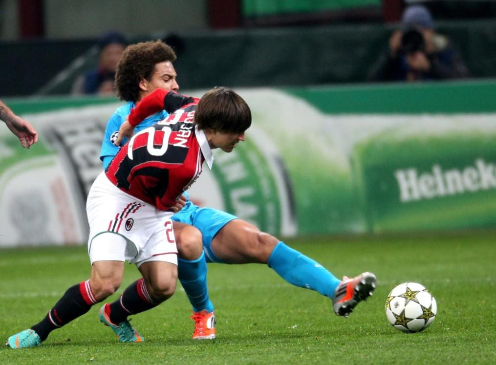 Лига чемпионов УЕФА 2012/2013. «Милан» — «Зенит»