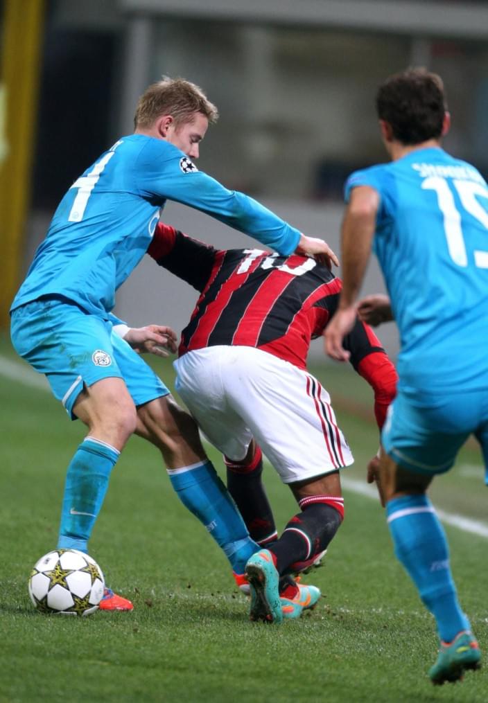 Лига чемпионов УЕФА 2012/2013. «Милан» — «Зенит»