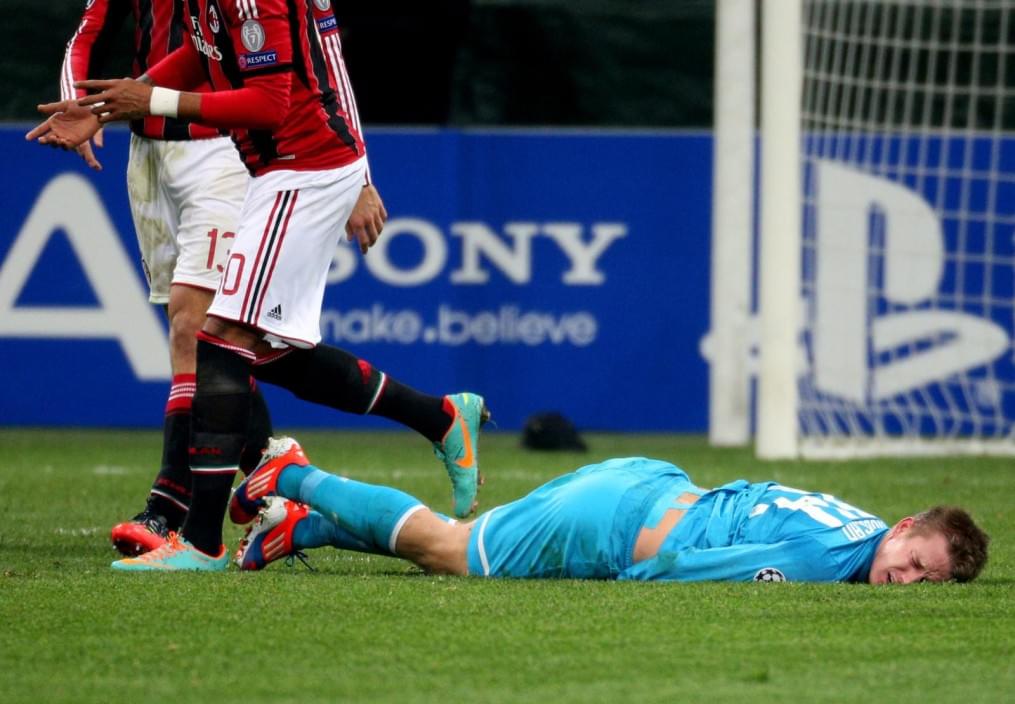 Лига чемпионов УЕФА 2012/2013. «Милан» — «Зенит»