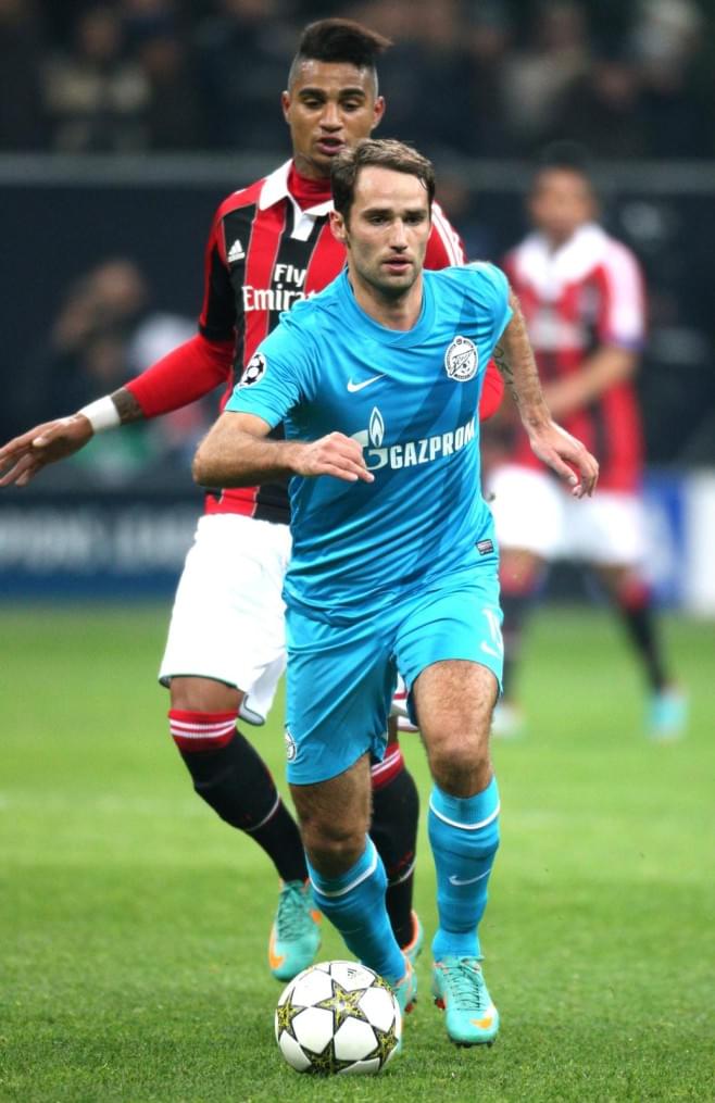 Лига чемпионов УЕФА 2012/2013. «Милан» — «Зенит»