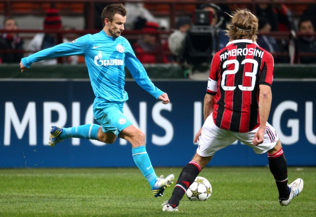 Лига чемпионов УЕФА 2012/2013. «Милан» — «Зенит»