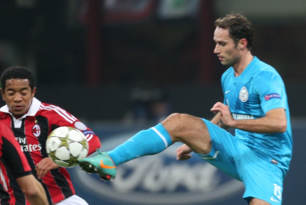 Лига Чемпионов УЕФА 2012/2013, 6-й тур. Матч Милан — Зенит