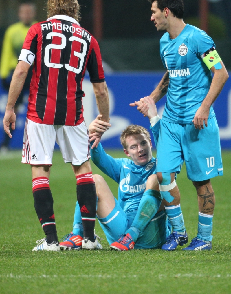 Лиги чемпионов УЕФА 2012/2013. «Милан» — «Зенит»