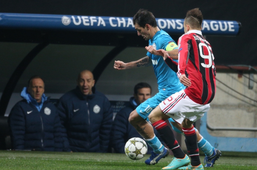 Лиги чемпионов УЕФА 2012/2013. «Милан» — «Зенит»