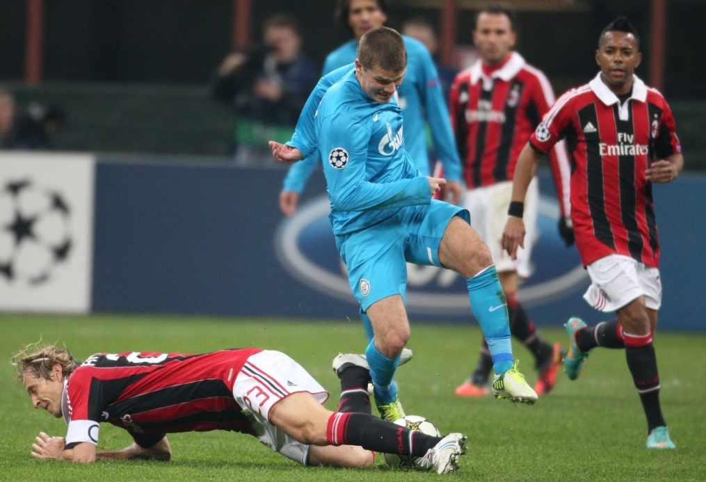 Лиги чемпионов УЕФА 2012/2013. «Милан» — «Зенит»