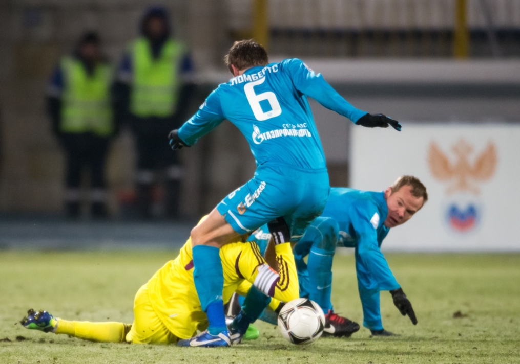 Матч 19-го тура СОГАЗ-Чемпионата России «Зенит» — «Анжи»