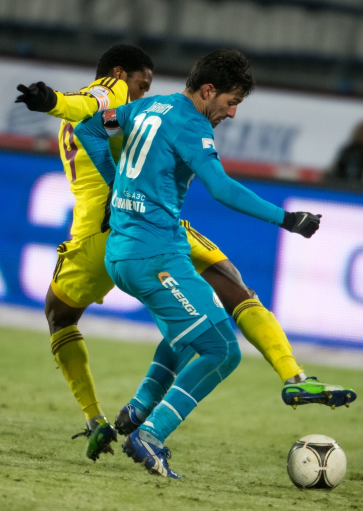 Матч 19-го тура СОГАЗ-Чемпионата России «Зенит» — «Анжи»