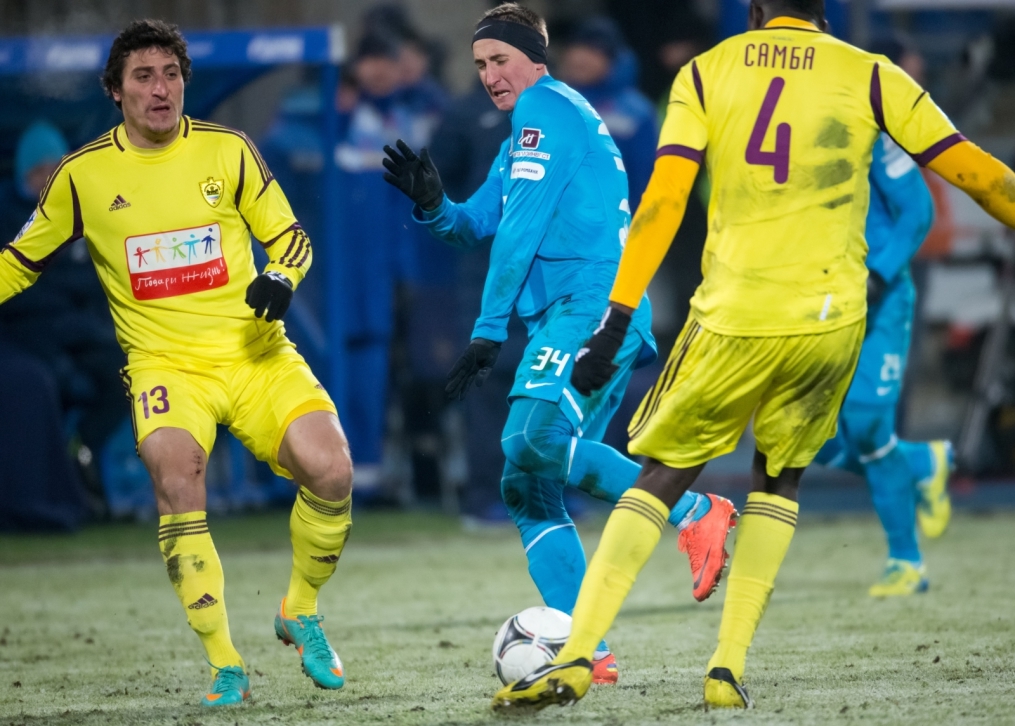 Матч 19-го тура СОГАЗ-Чемпионата России «Зенит» — «Анжи»