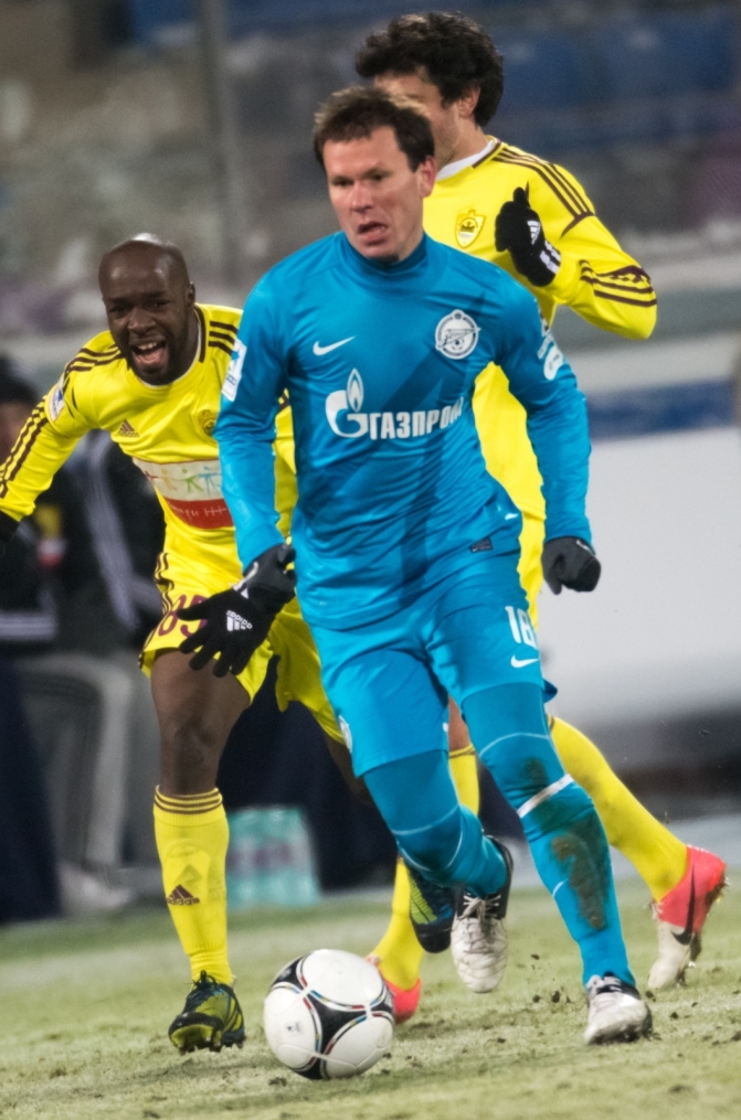 Матч 19-го тура СОГАЗ-Чемпионата России «Зенит» — «Анжи»