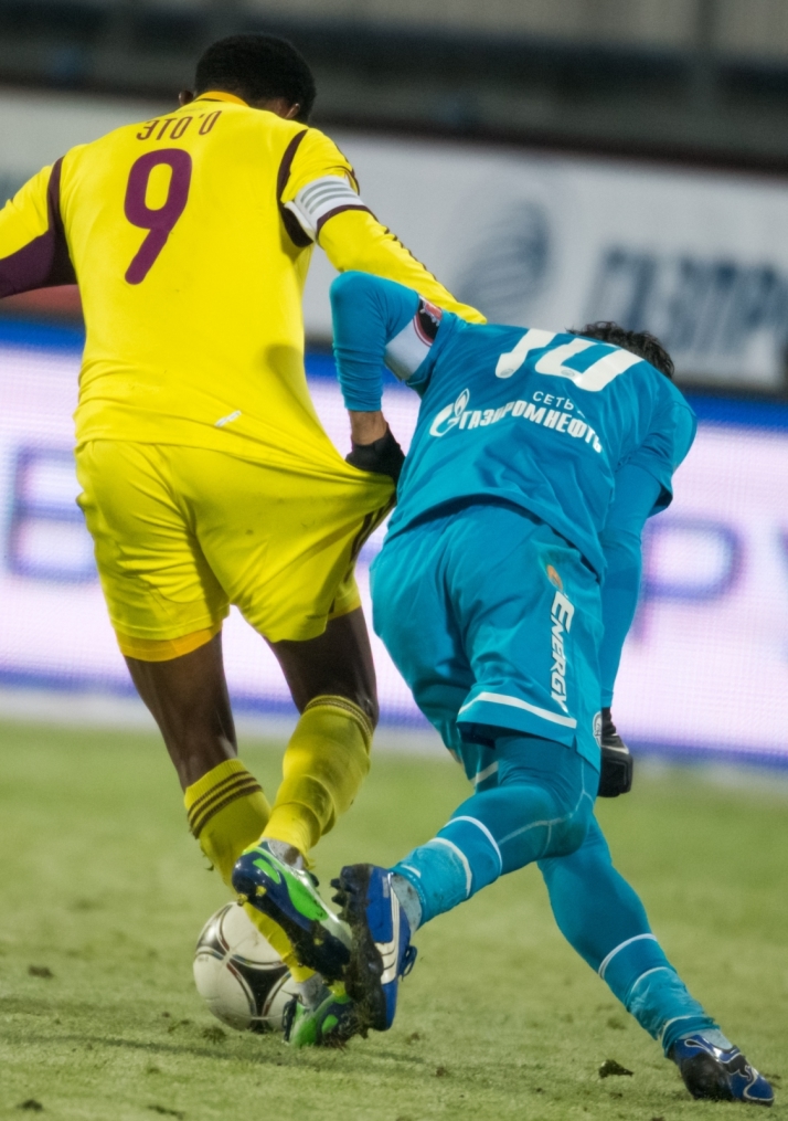 Матч 19-го тура СОГАЗ-Чемпионата России «Зенит» — «Анжи»