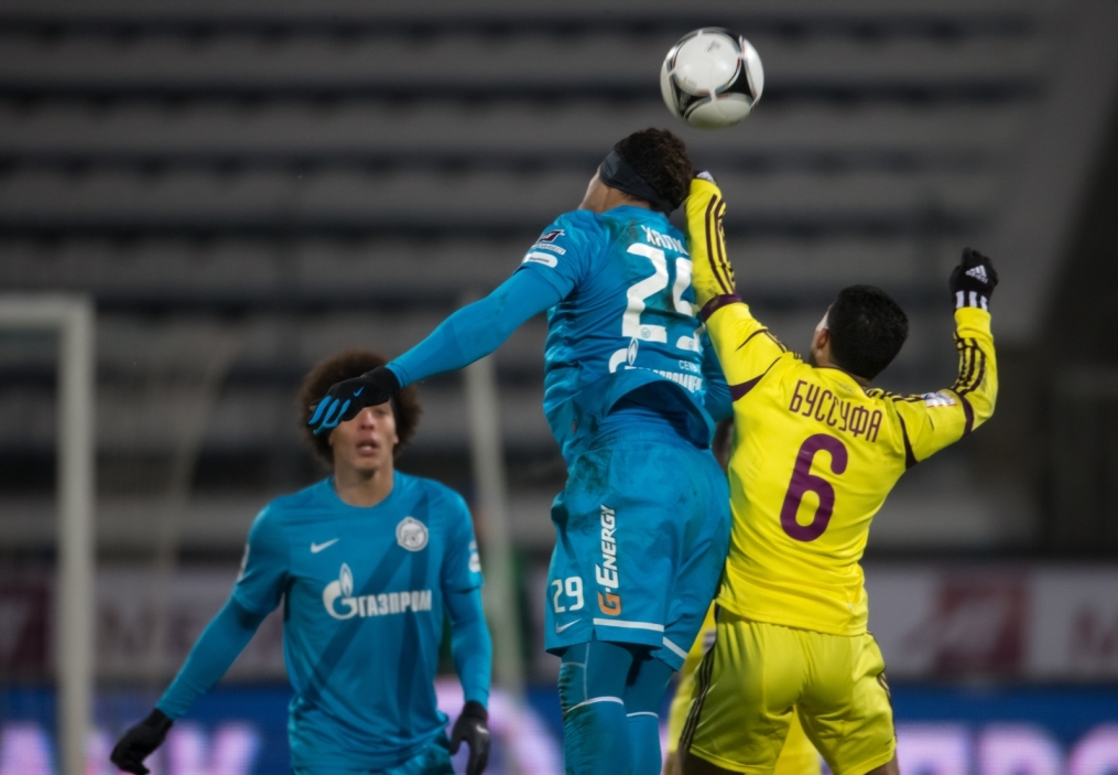 Матч 19-го тура СОГАЗ-Чемпионата России «Зенит» — «Анжи»