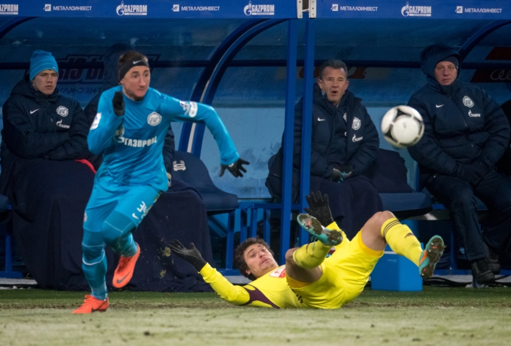 Матч 19-го тура СОГАЗ-Чемпионата России «Зенит» — «Анжи»