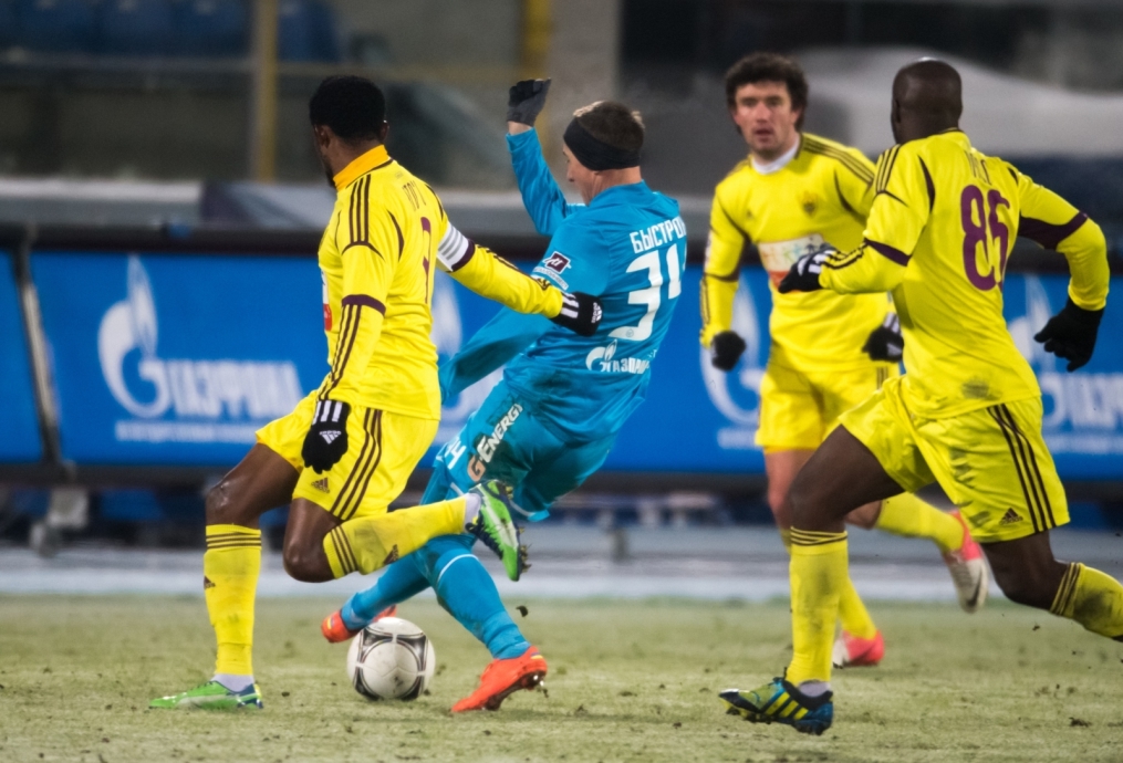 Матч 19-го тура СОГАЗ-Чемпионата России «Зенит» — «Анжи»