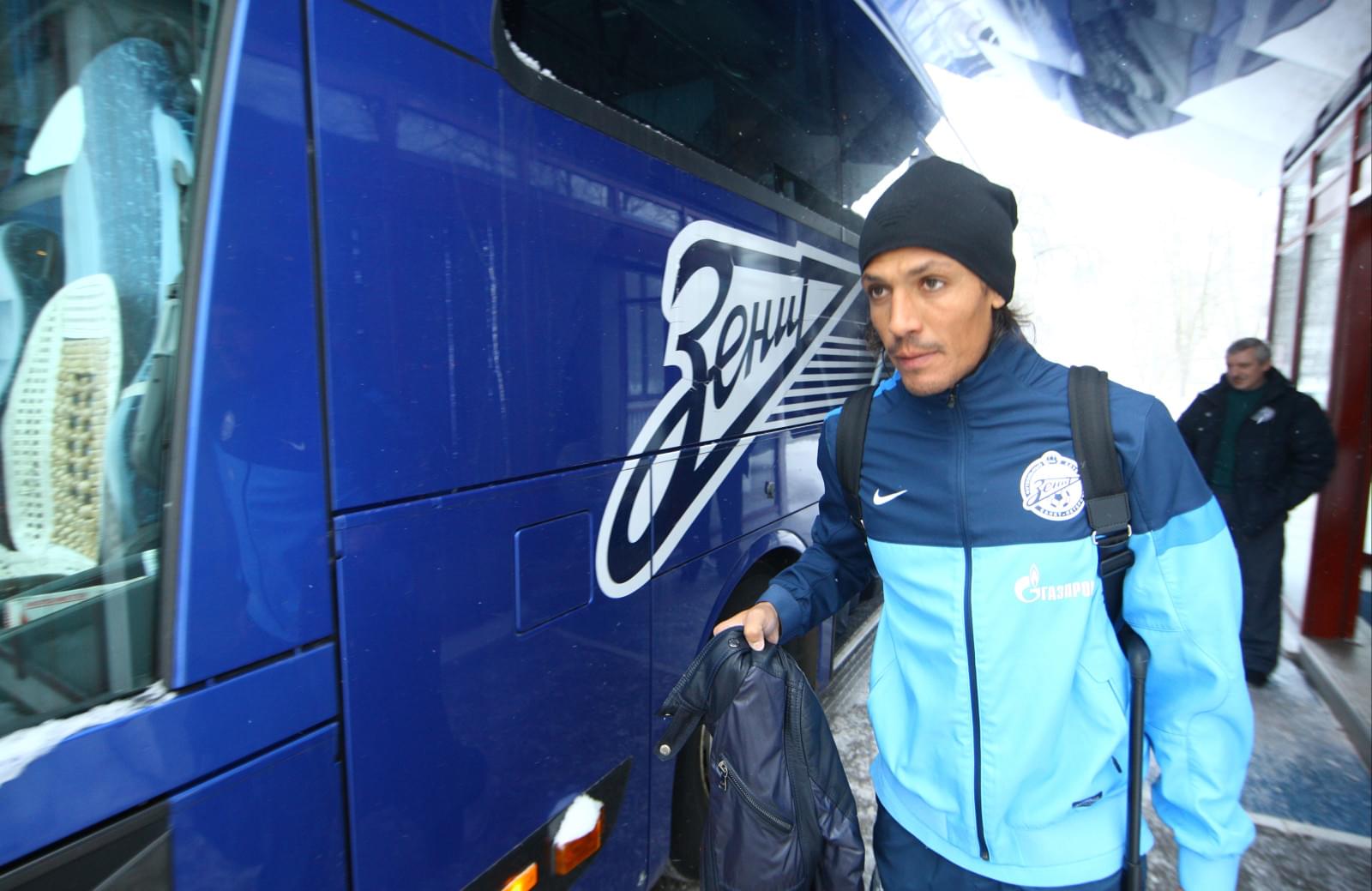 Отъезд команды на матч  «Зенит» — «Ливерпуль»