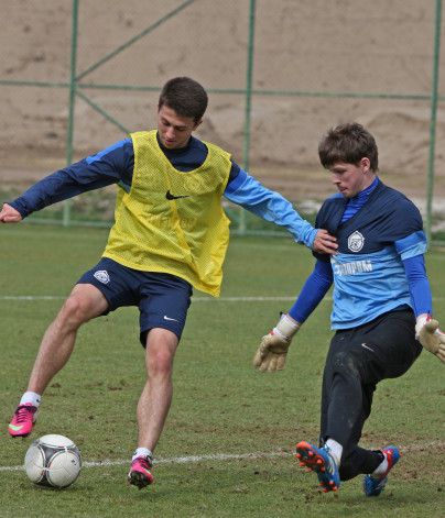 Третий зимний сбор молодежного состава «Зенита». 19 февраля