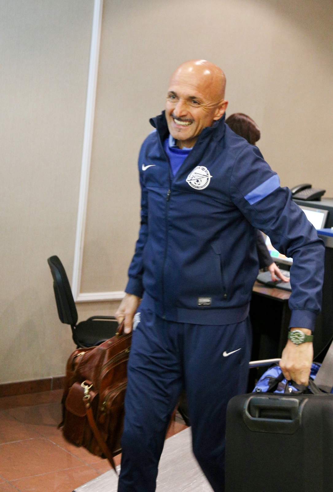 Вылет команды на матч «Зенит» — «Ливерпуль»