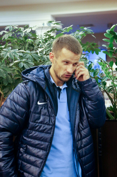 Вылет команды на матч «Зенит» — «Ливерпуль»