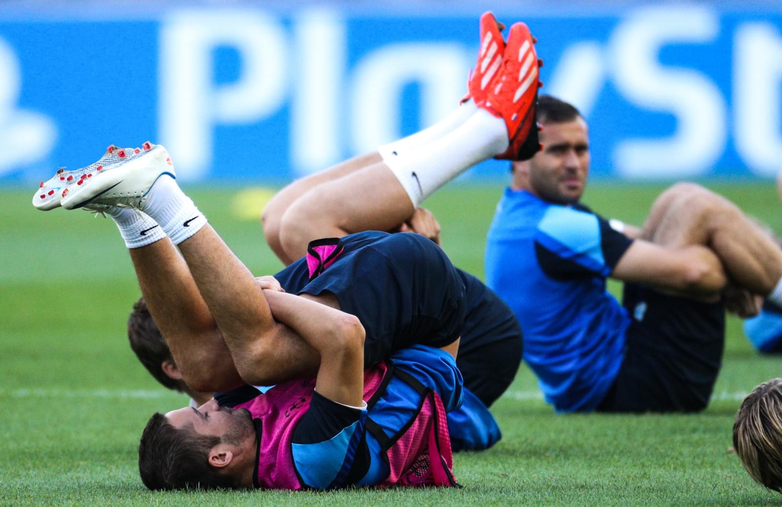 Тренировка «Зенита» перед матчем «Пасуш де Феррейра» — «Зенит».