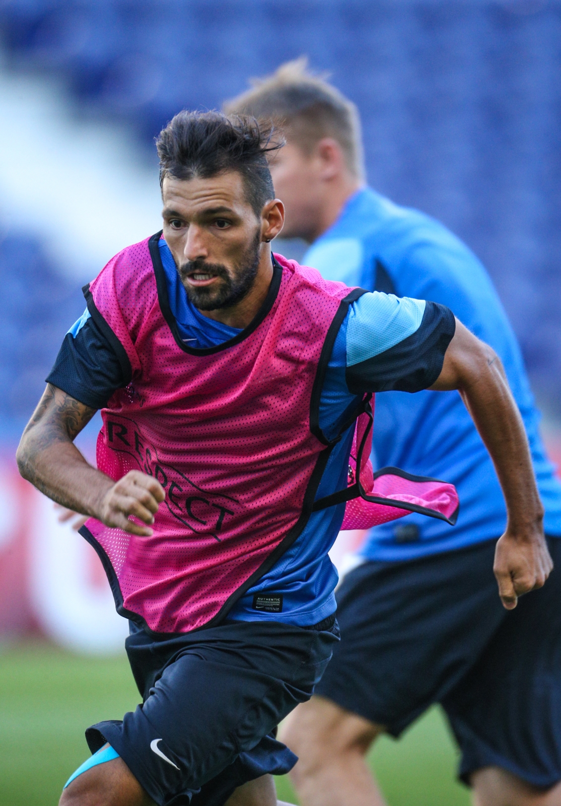 Тренировка «Зенита» перед матчем «Пасуш де Феррейра» — «Зенит».