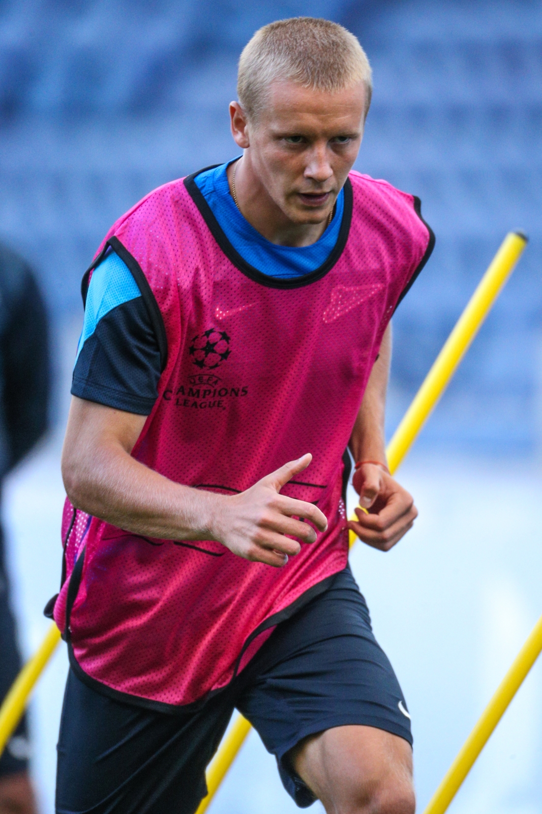 Тренировка «Зенита» перед матчем «Пасуш де Феррейра» — «Зенит».