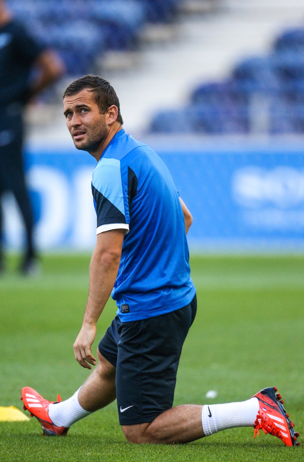 Тренировка «Зенита» перед матчем «Пасуш де Феррейра» — «Зенит».