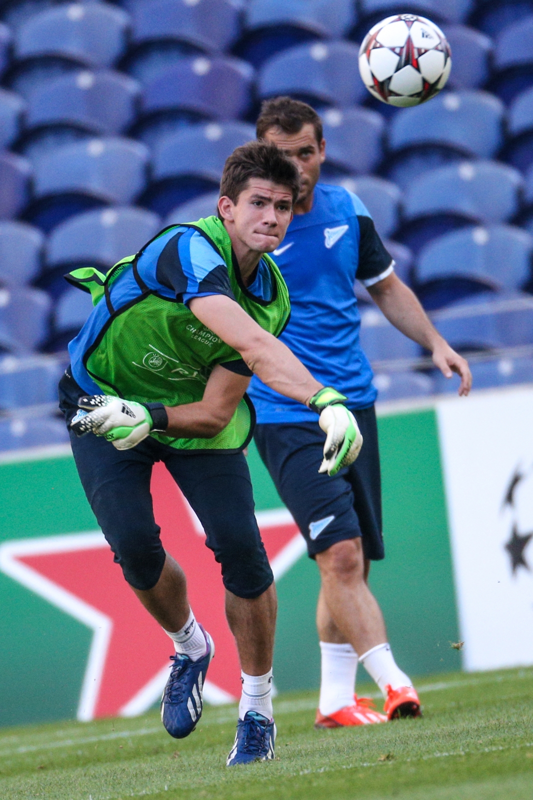 Тренировка «Зенита» перед матчем «Пасуш де Феррейра» — «Зенит».