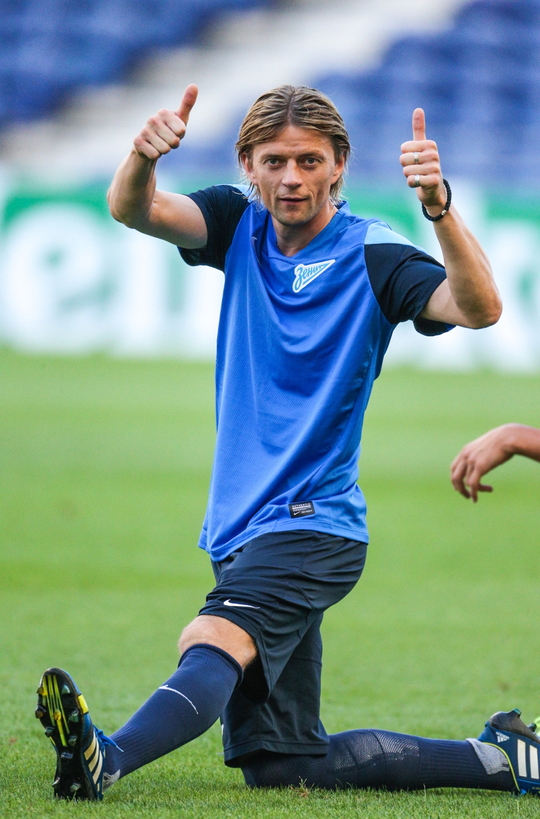 Тренировка «Зенита» перед матчем «Пасуш де Феррейра» — «Зенит».