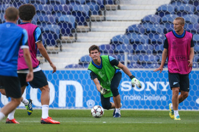 Тренировка «Зенита» перед матчем «Пасуш де Феррейра» — «Зенит».