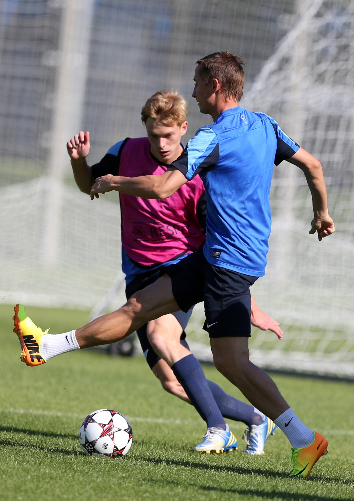 Тренировка «Зенита» перед  матчем «Зенит» — «Пасуш де Феррейра».